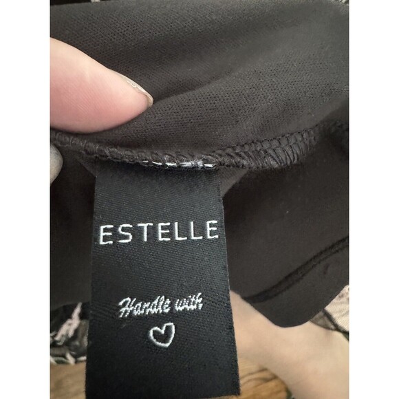 Estelle Dress Embroidered Floral V-neck Flutter Sleeves Women’s Plus Size 1X/ 18 - Picture 6 of 11